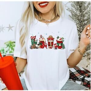 Bad Bunny Coffee Christmas Unisex Shirt